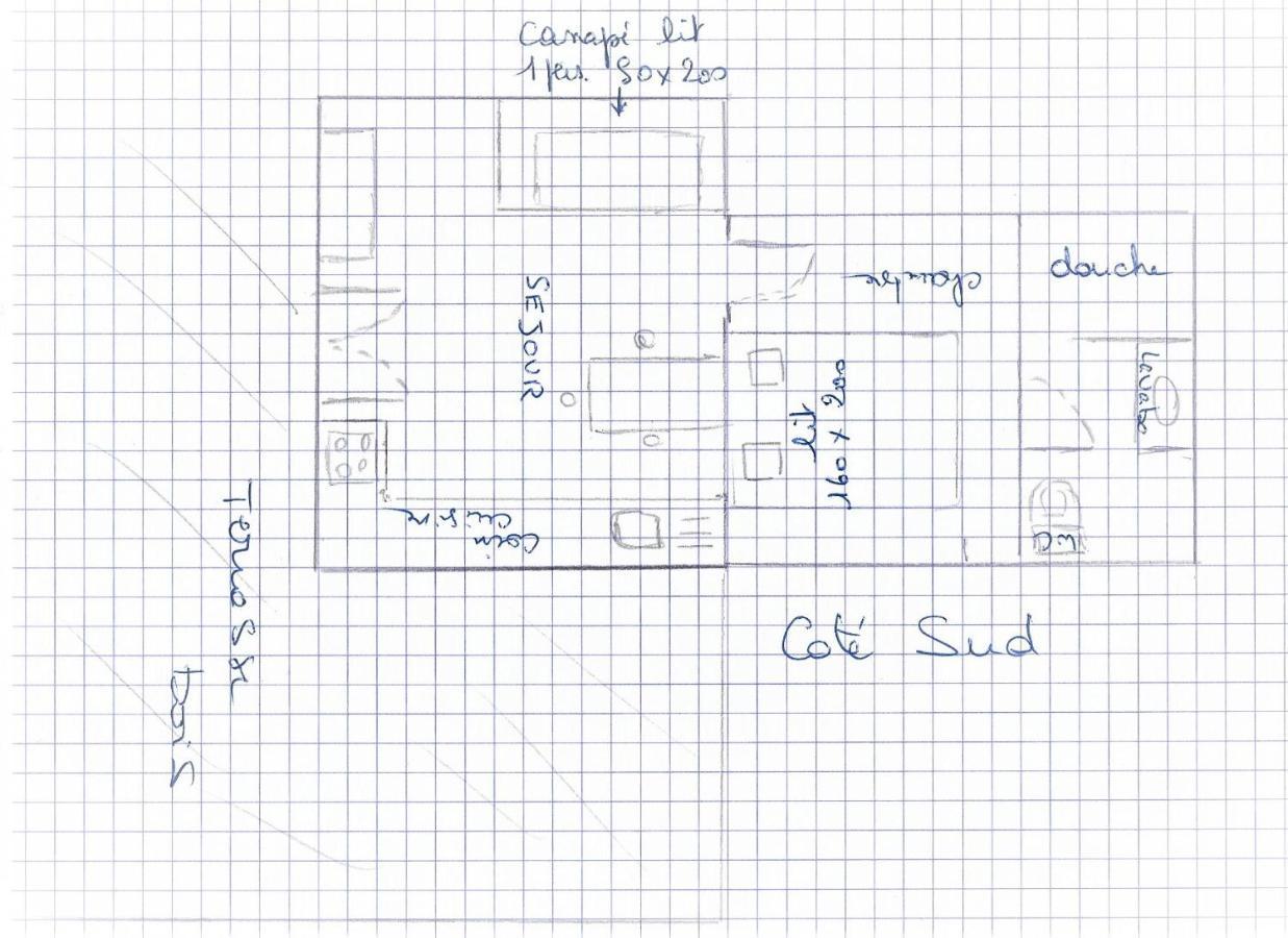 Apartmán Mas Des Broussonnetiers Barjac  Exteriér fotografie
